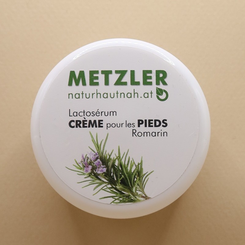 Crème pour les pieds romarin